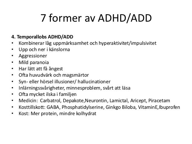 add diagnos vuxen add diagnos vuxen